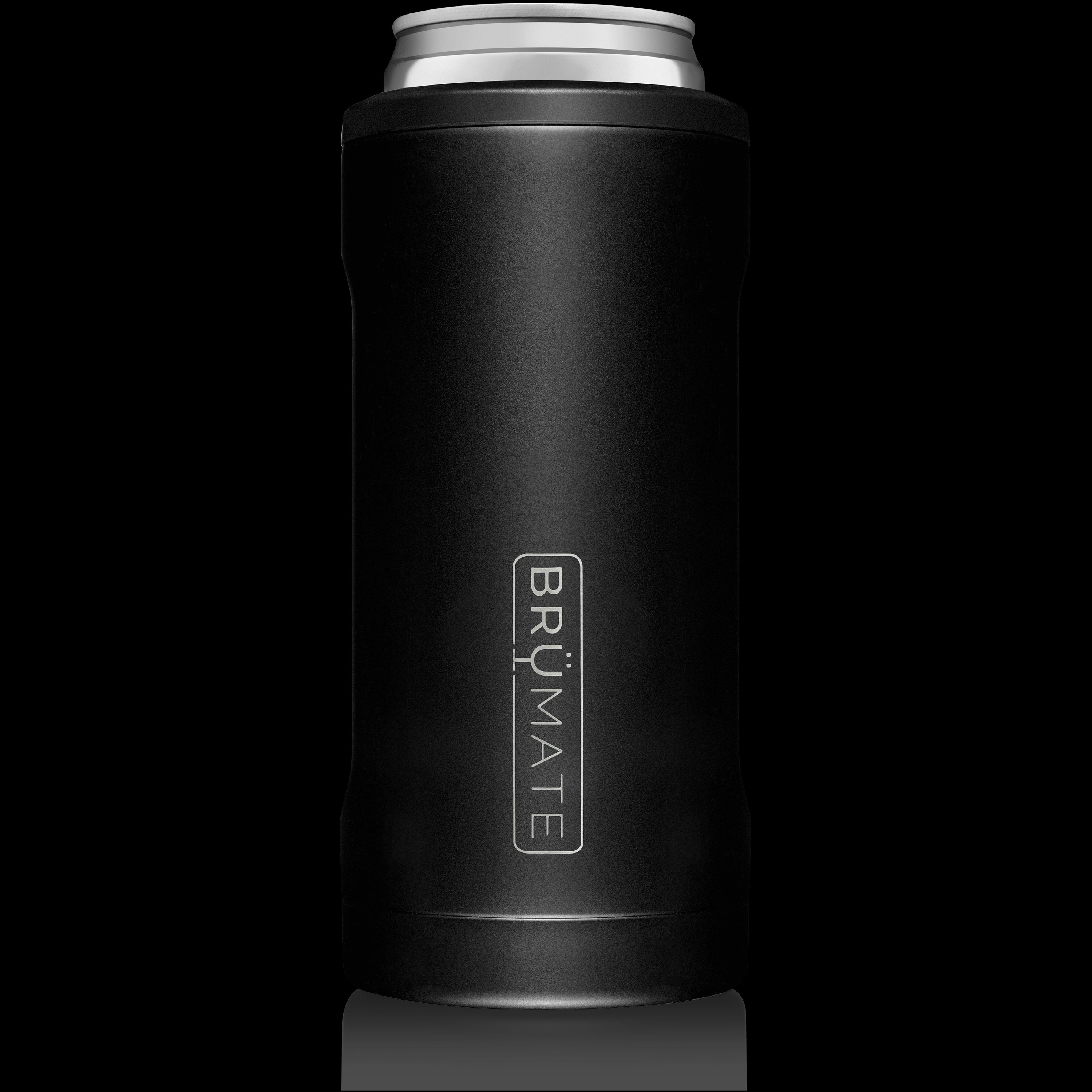 Hopsulator Slim | Matte Black (12oz slim cans) | BruMate