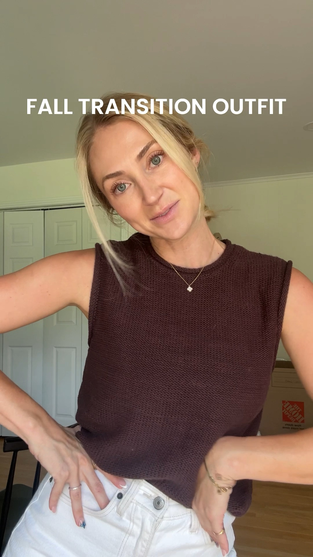 This brown sweater tank is absolute perfection for a fall transitional outfit! It’s lightweight, so comfortable and is a great basic to have on hand for the fall. @abercrombie #falloutfit #falloutfits

#LTKootd