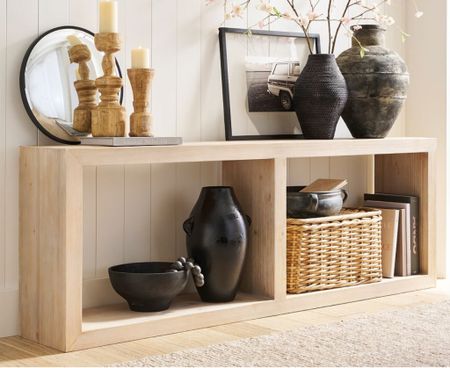 This gorgeous Pottery Barn Folsom console table is on sale! Perfect for so many spaces from living room, office, media room to dining room. 

#LTKstyletip #LTKsalealert
