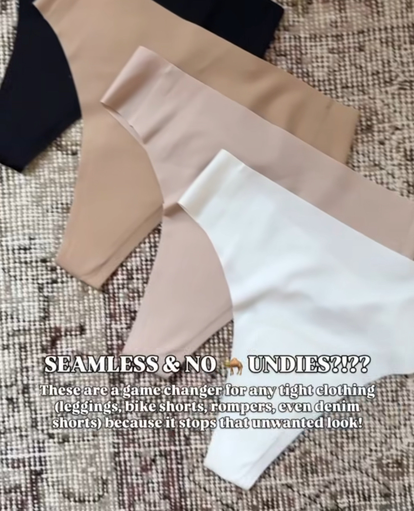 The best no camel toe thongs! Perfect for under leggings or bike shorts!! 

#LTKStyleTip #LTKFindsUnder50 #LTKSaleAlert