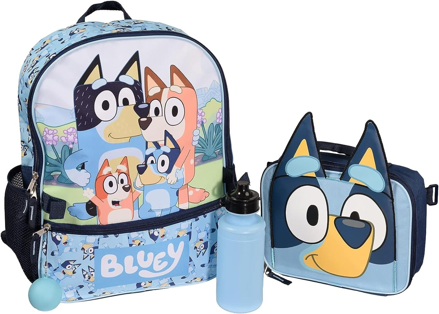 AI ACCESSORY INNOVATIONS Bluey 4 Piece Backpack Set for Pre-School Girls & Boys, Kids 16" School ... | Amazon (US)