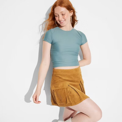 Women's Short Sleeve Slim Fit Perfect T-Shirt - Wild Fable™ | Target