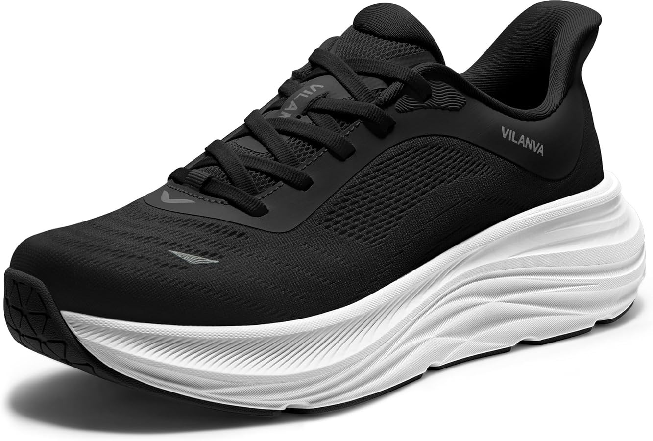 Vilanva Women's Comfortable Walking Shoes Cushion Running Tennis Shoes Non-Slip Workout Gym Athle... | Amazon (US)