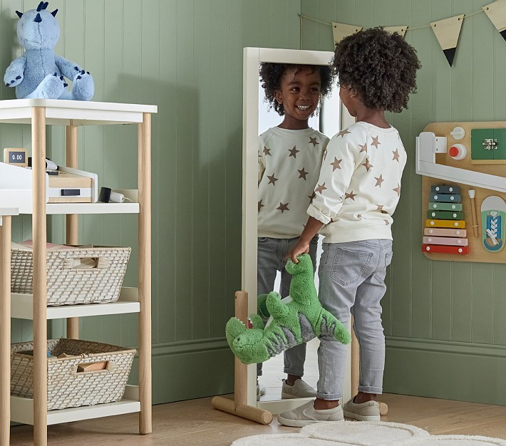Avery Vertical Horizontal Mirror (42" x 16") | Pottery Barn Kids