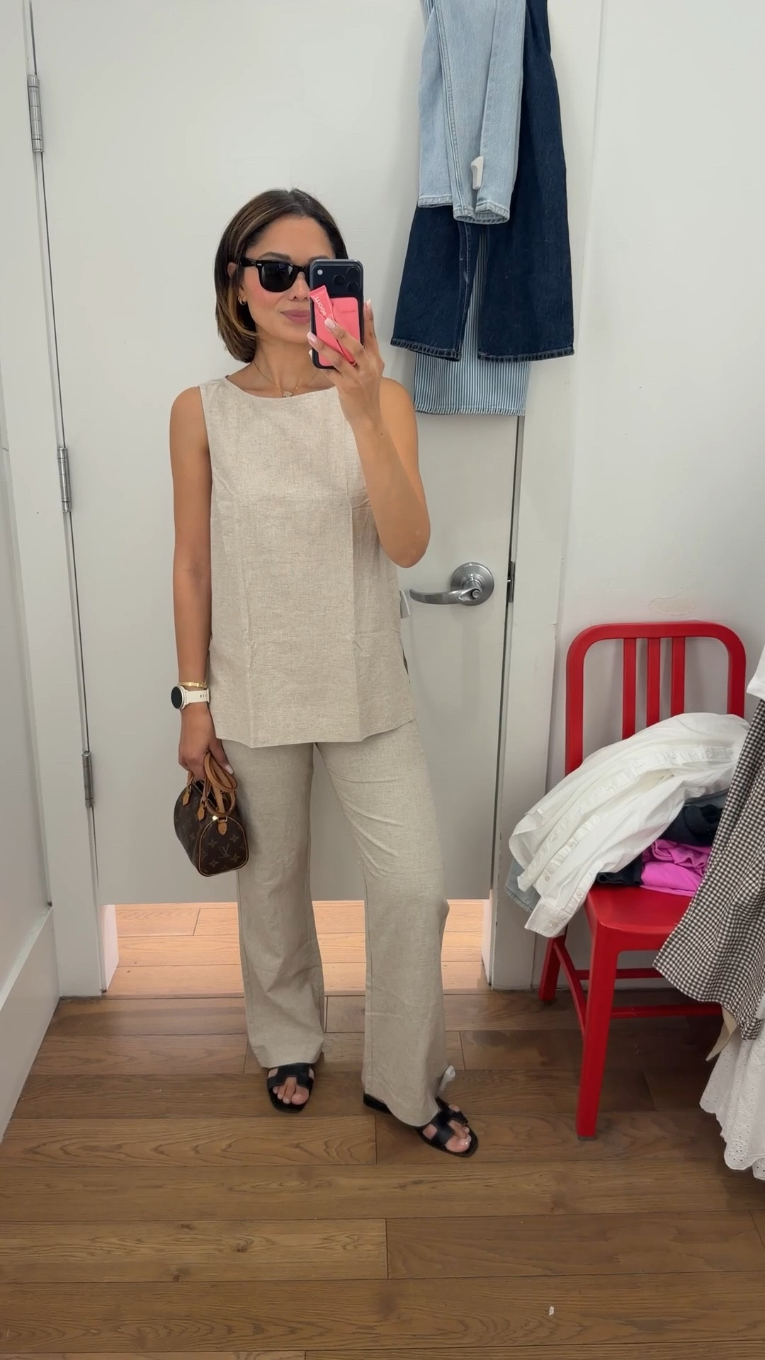 Love this set from Gap! 
Small top
2 bottoms 