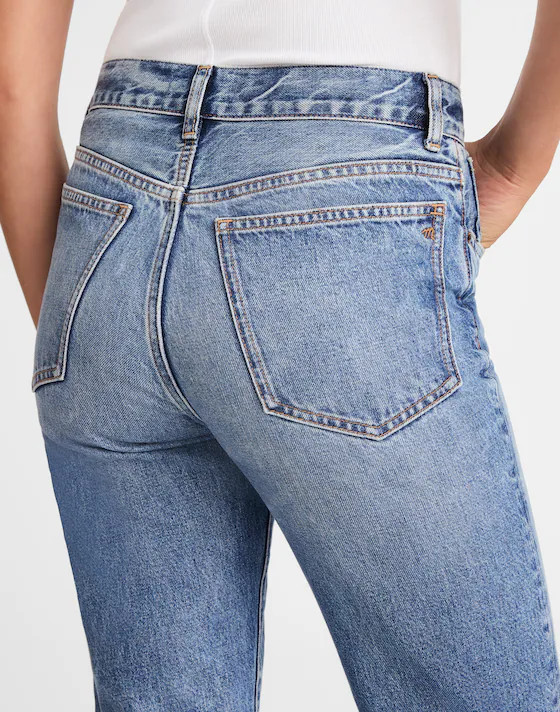 The Longline Straight Jean | Madewell