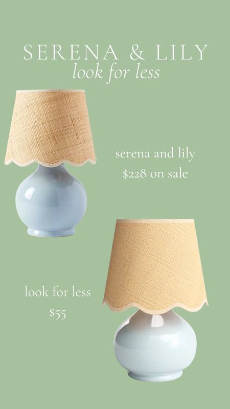 Serena & Lily The Look for Less: Como Petite Table Lamp

#LTKStyleTip #LTKSaleAlert #LTKHome