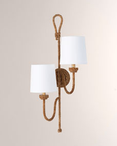 Bimini Double Sconce | Horchow