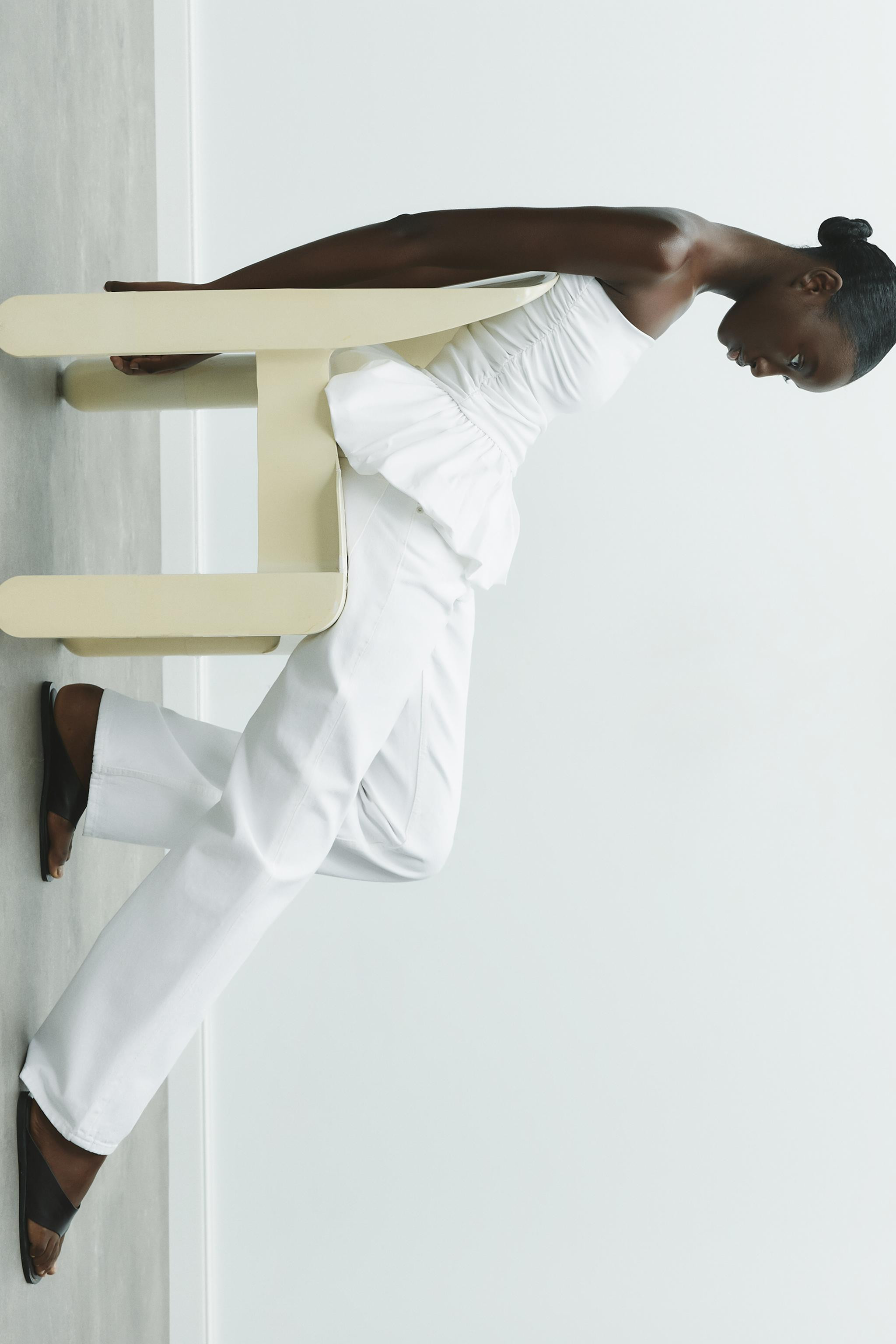 BALLOON-STYLE BARDOT TOP | Zara UK