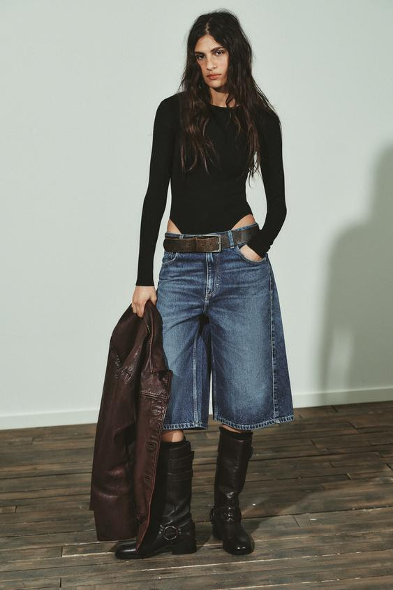 COTTON MODAL BODYSUIT | Zara US