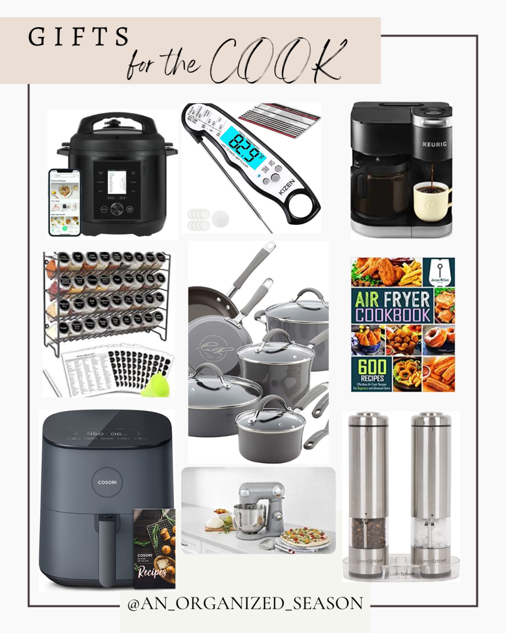 Great Christmas Gifts for Your Cook

#LTKfamily #LTKHoliday #LTKhome
