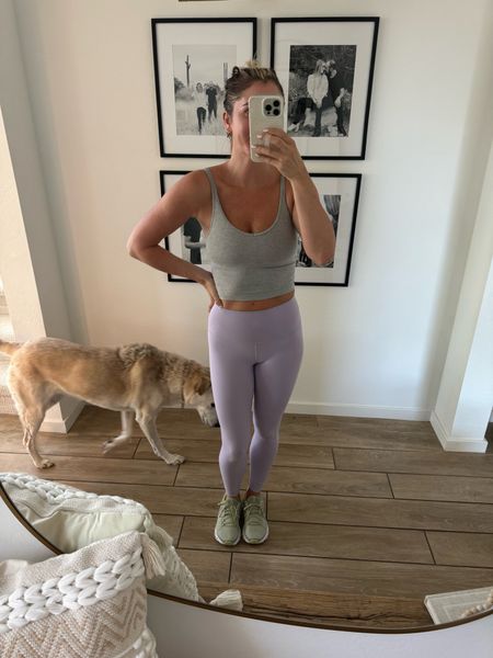 The best lululemon leggings ever!!! Runs tts. Linked the matching tank. Sneakers are old. Linked similar ones. Top runs tts. In small

#LTKFitness #LTKStyleTip #LTKFindsUnder100