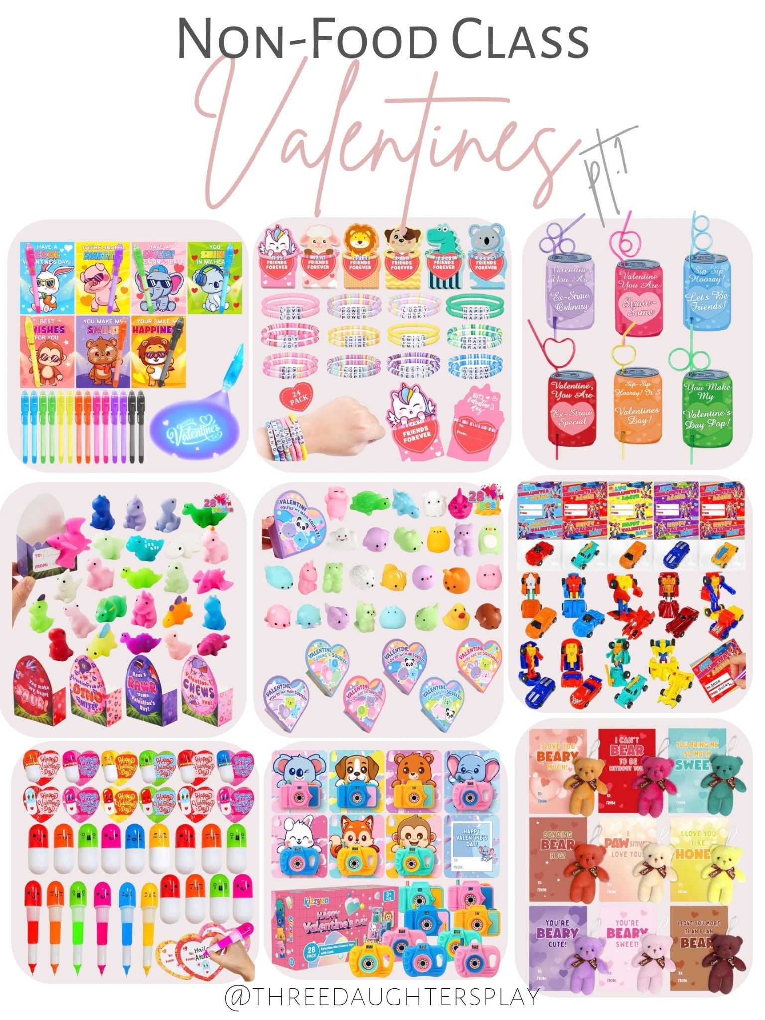 class valentines, non-food valentines, non-edible valentines, Valentine’s Day, v-day, class gifts

#LTKSeasonal #LTKKids #LTKGiftGuide