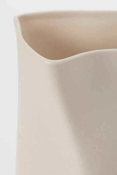 Ceramic Vase - Natural white - Home All | H&M US | H&M (US + CA)