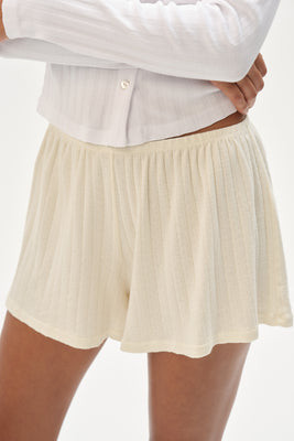 The Pointelle Tap Short | DONNI.