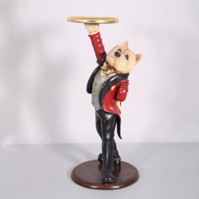 Westie Butler With Tray Life Size Resin Statue Dog Prop Decor Animal Display  | eBay | eBay US