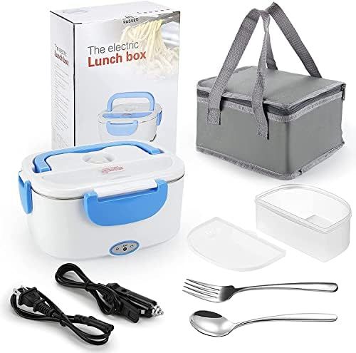 Electric Lunch Box Food Warmer 2 in 1, FVW Portable Food Heater for Car and Home - Leak proof, Lu... | Amazon (US)