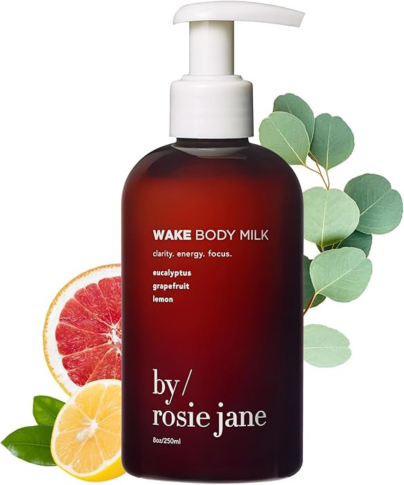 By Rosie Jane Wake Body Milk Skin Care - Milk Toner to Help Tone, Tighten and Hydrate Skin - Body... | Amazon (US)