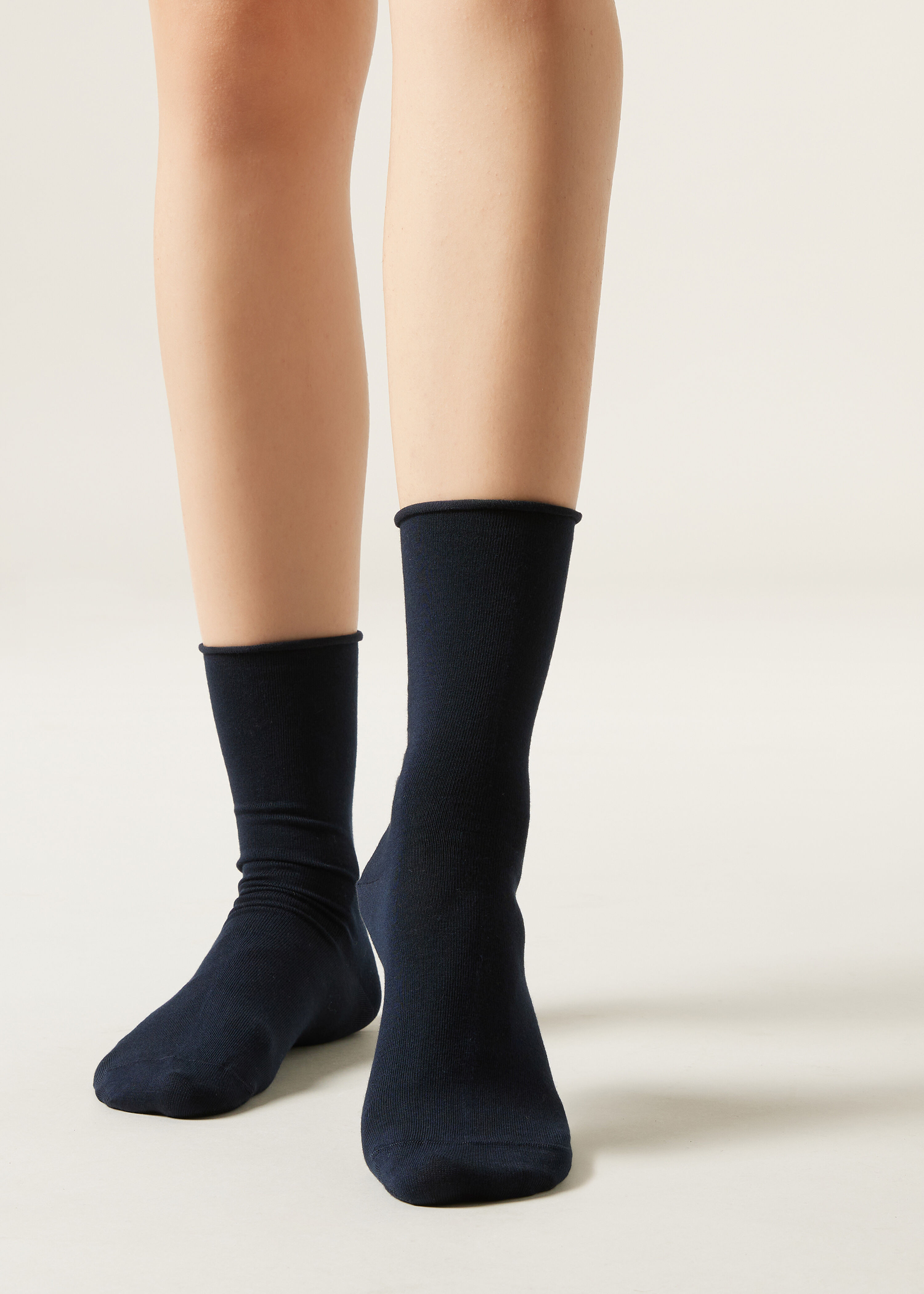 Non-Elastic Cotton Ankle Socks | Calzedonia US