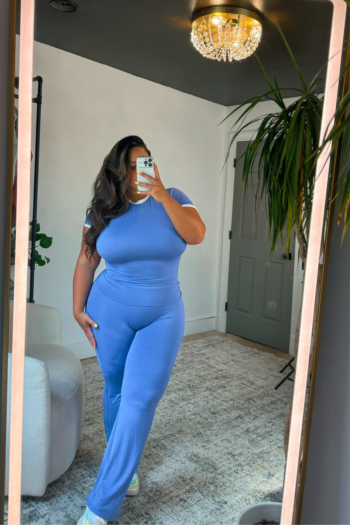 5’2” / size 14-16 / 38J 

Wearing size XL 

USE CODE 45J21ZXH + clip the coupon! (Coupons last a limited time) 

#loungewear #matchingsets #size16 #size16 #casualoutfits #outfitideas 

#LTKMidsize #LTKSaleAlert #LTKFindsUnder50