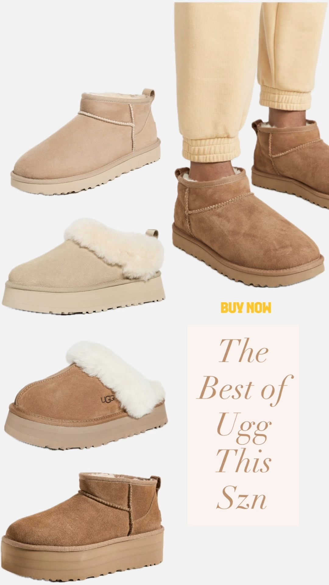 Do not wait until the first snowfall or Black Friday to start buying your favorite Uggs — daily edit cover from Found by Em