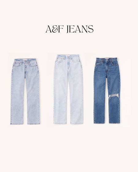 Every girl needs a pair of low rise, loose, & straight jeans from abercrombie ✨👖 

#LTKSale #LTKFind #LTKSeasonal