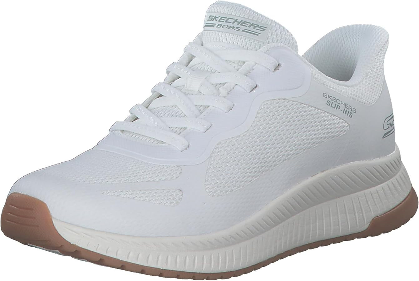 Skechers Womens Hands Free Slip-ins Bobs Squad 4 - Staple Look | Amazon (US)