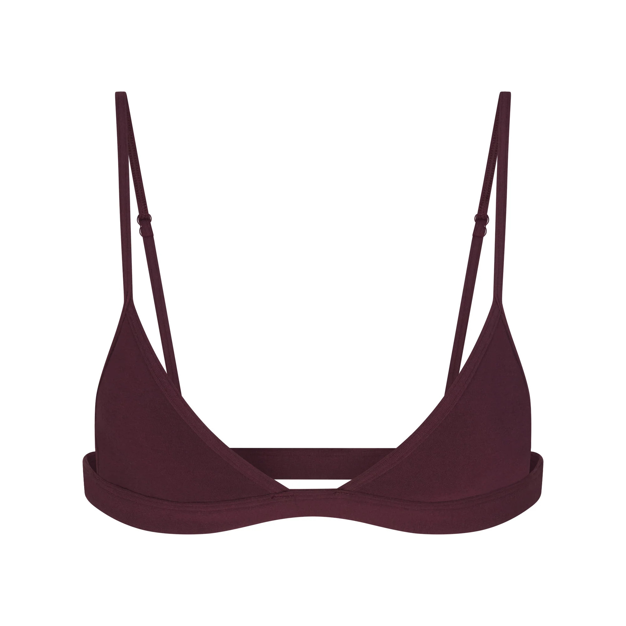 SKIMS Triangle Bralette | Red | 3XL | Everyday Cotton | SKIMS (US)