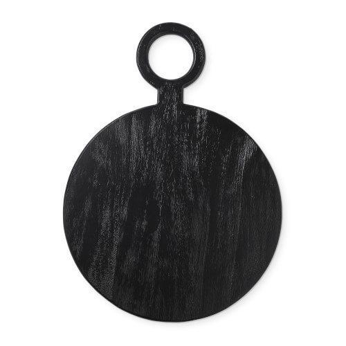 Black Wood Round Cheese Board, 19.5 | Williams-Sonoma