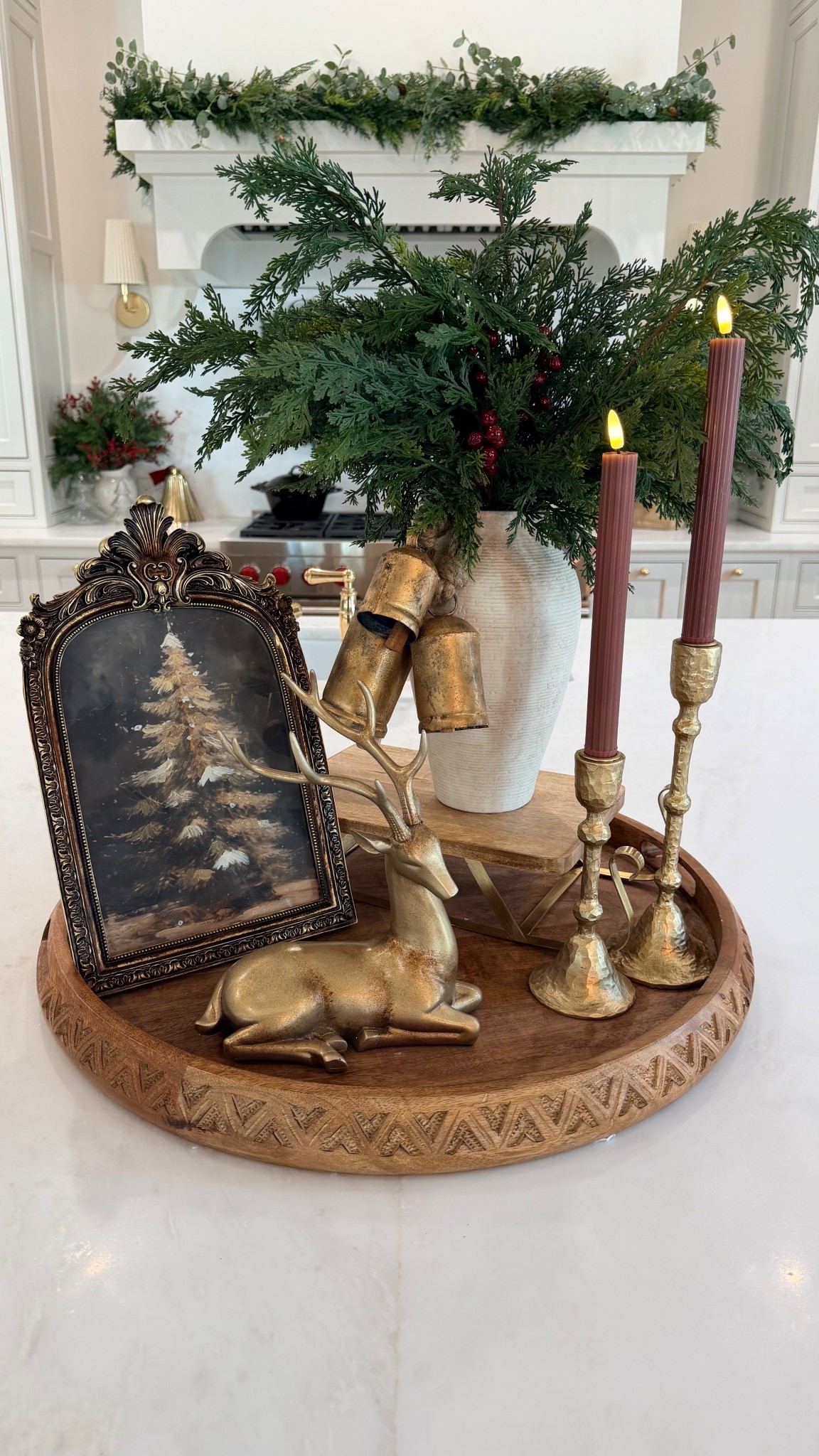 Elegant centerpiece!

#LTKSeasonal #LTKHome #LTKHoliday
