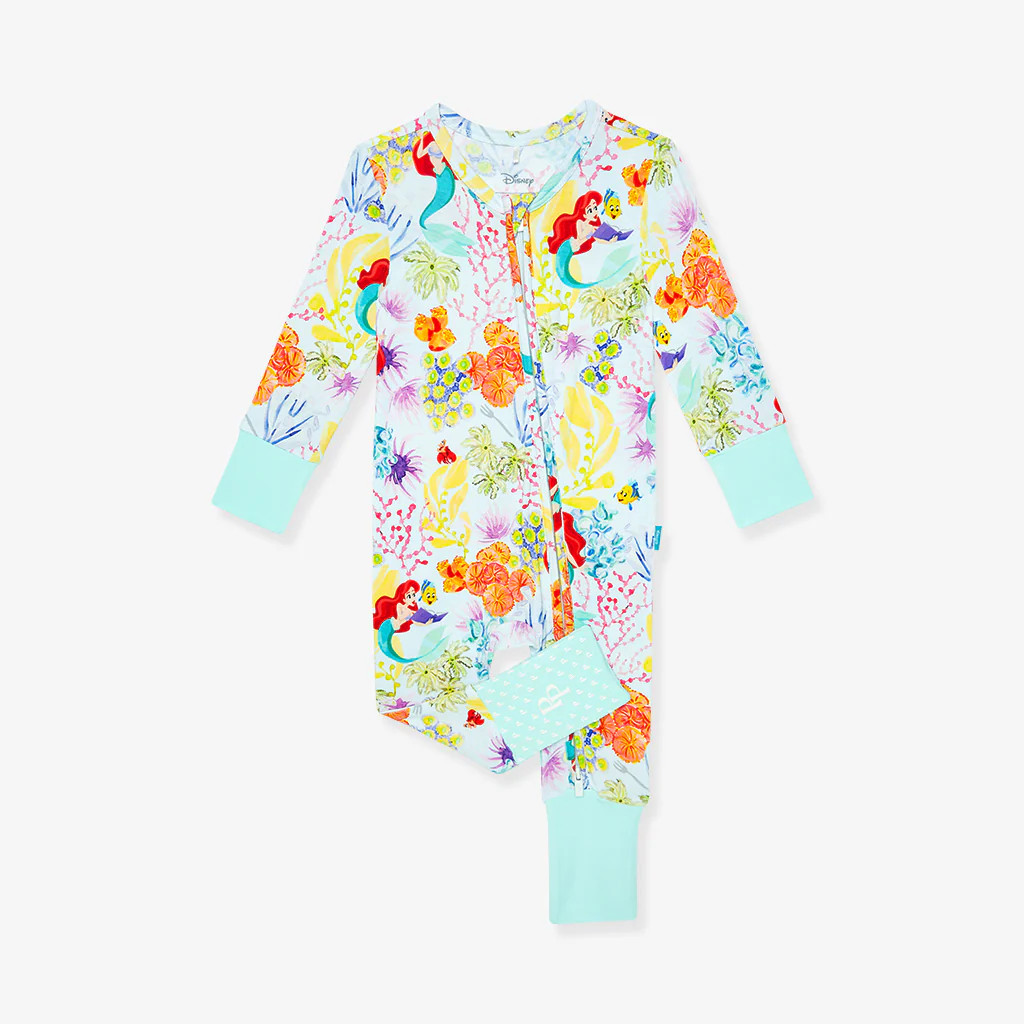 Mermaid Blue Baby Convertible Sleeper | Disney Princess Ariel | Posh Peanut