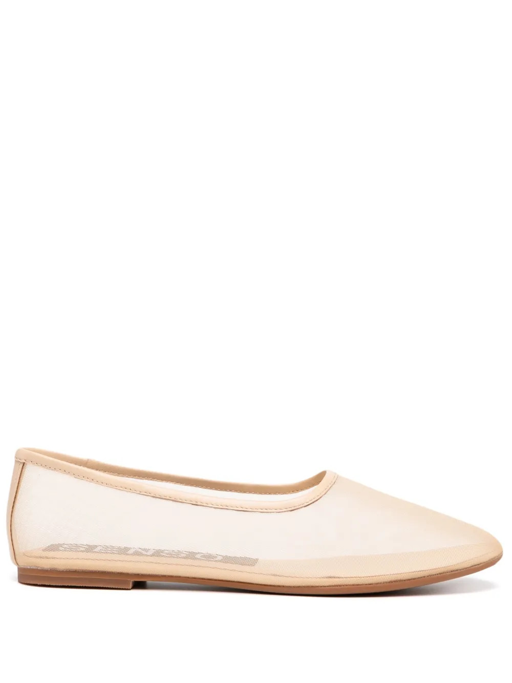 Senso Dena mesh ballerina shoes - Neutrals | Farfetch Global