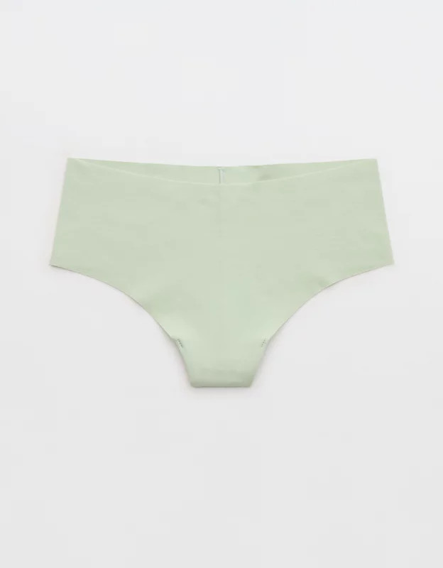 Superchill No Show Cotton Mid Rise Thong Underwear | Aerie