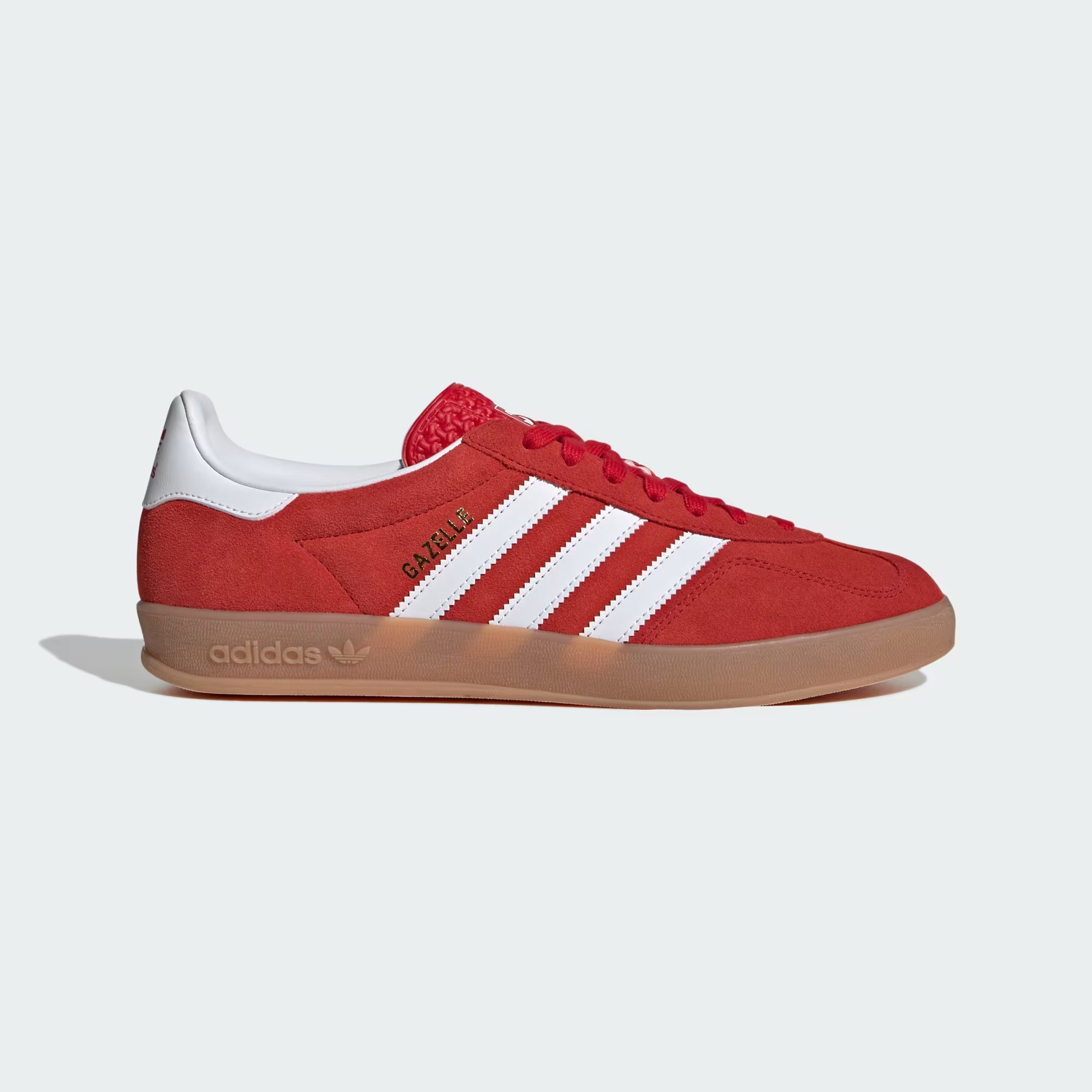 adidas Gazelle Indoor Shoes - Red | Free Shipping with adiClub | adidas US | adidas (US)