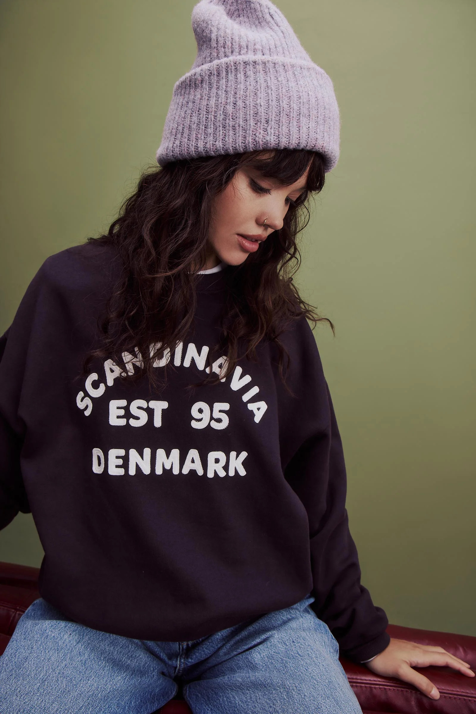 Graphic Crew Neck Sweatshirt | Ardene