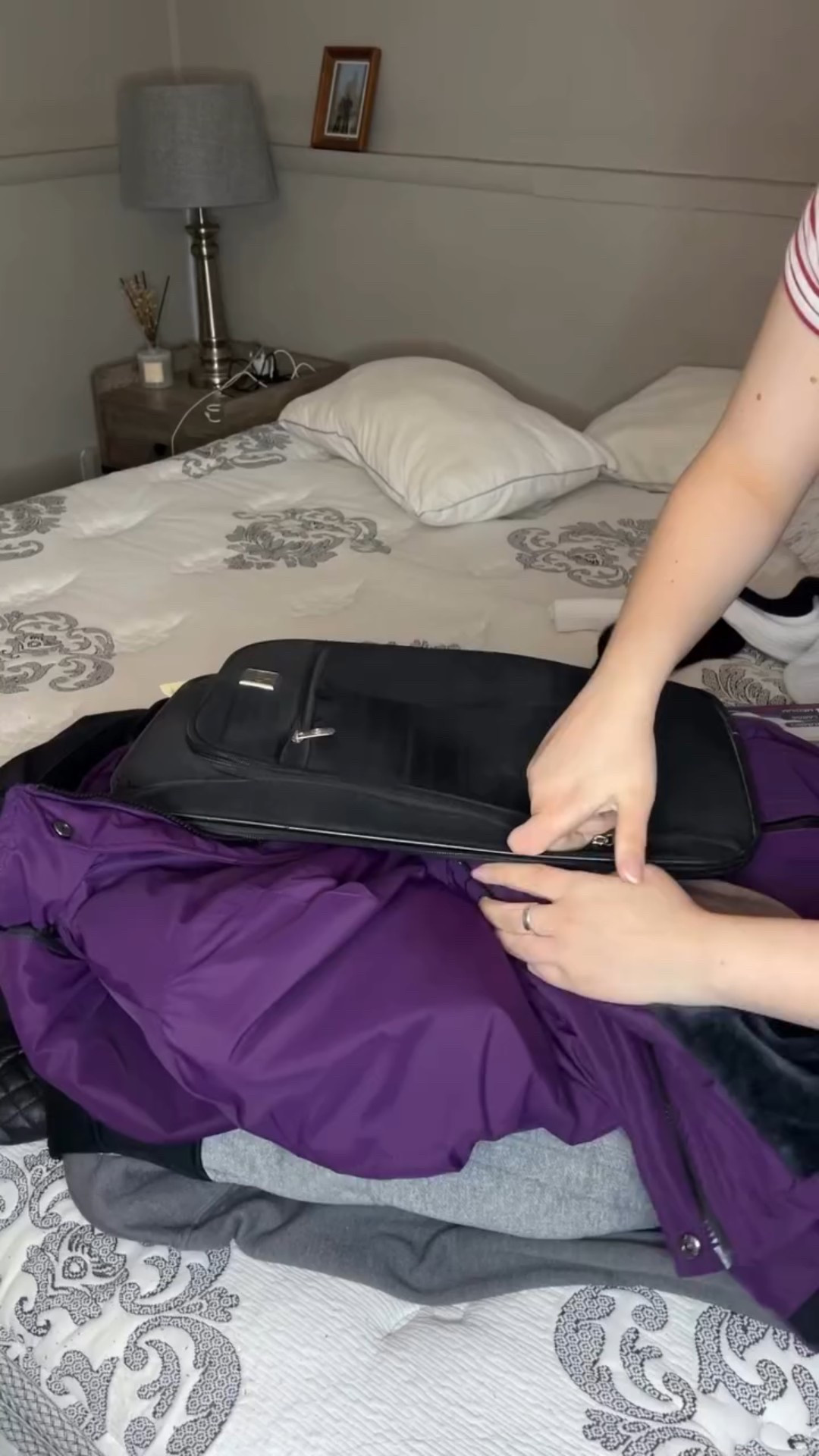 Truco de organización para reducir espacios