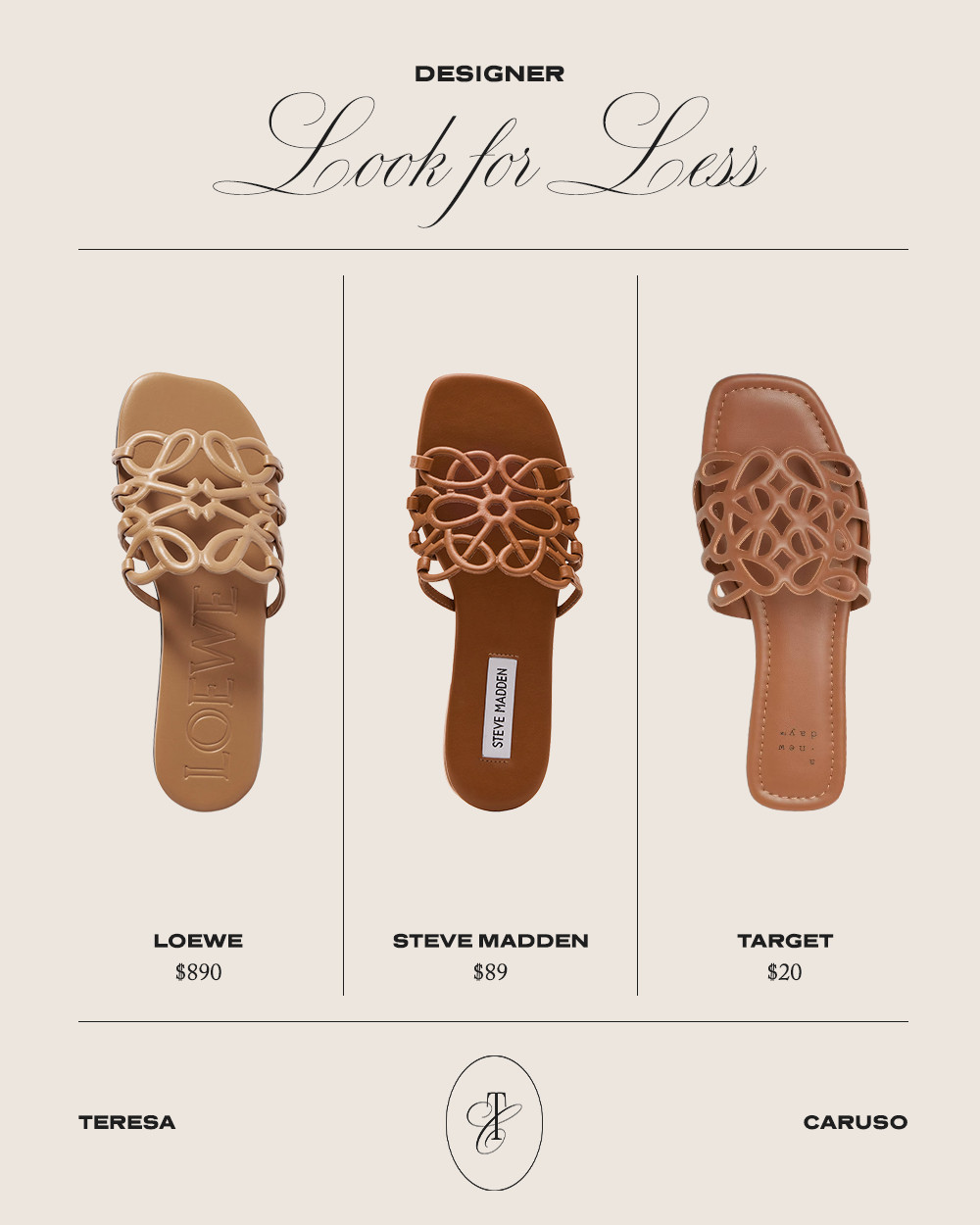 Designer Look for Less 

 