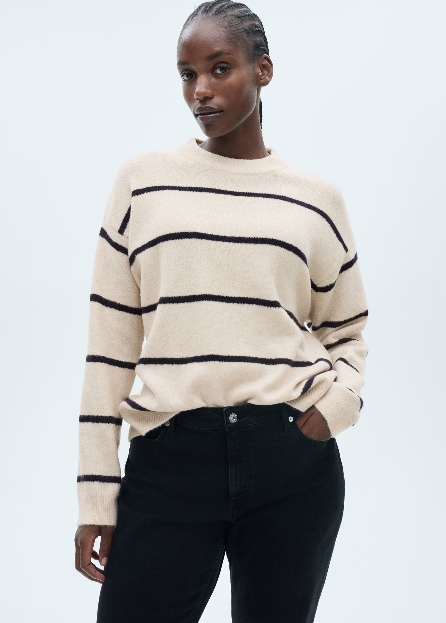 Knit striped sweater | Mango (US/MX/AU)