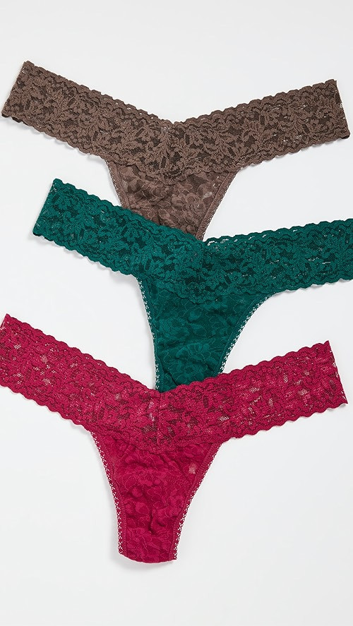 Signature Lace Low Rise 3 Pack | Shopbop