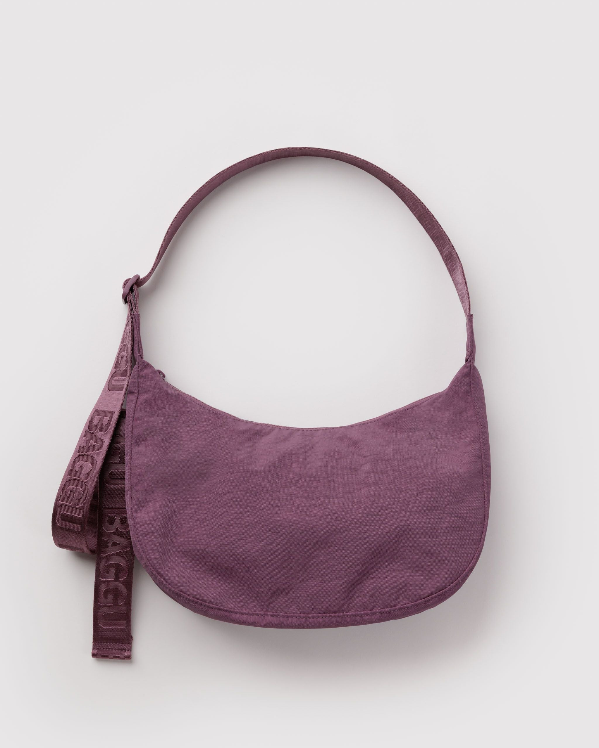 Medium Nylon Crescent Bag Wild Plum - Baggu | BAGGU