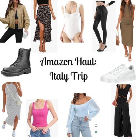 Check out my "Amazon Hauls" highlight on Instagram (TanyaL527) to see all of the clothes that I picked up for my upcoming trip to Italy! 

#LTKmidsize #LTKstyletip #LTKtravel