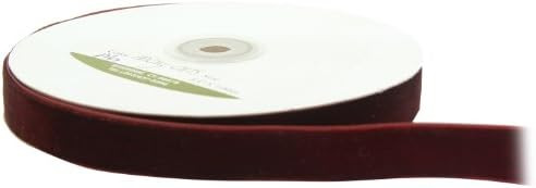 May Arts 3/4-Inch Wide Ribbon, Brown Velvet | Amazon (US)