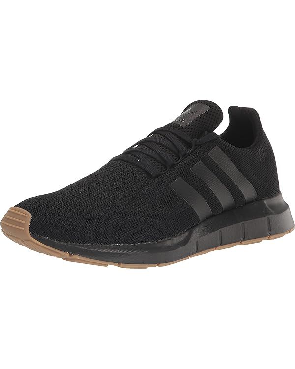 adidas Men's Swift Running Shoe, Black/Black/Gum, 9.5 | Amazon (US)