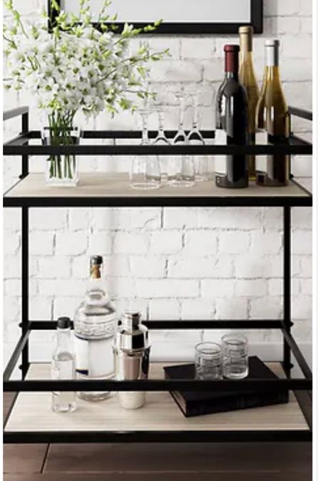 I love this transitional style of the bar cart.


#LTKFind #LTKhome #LTKparties