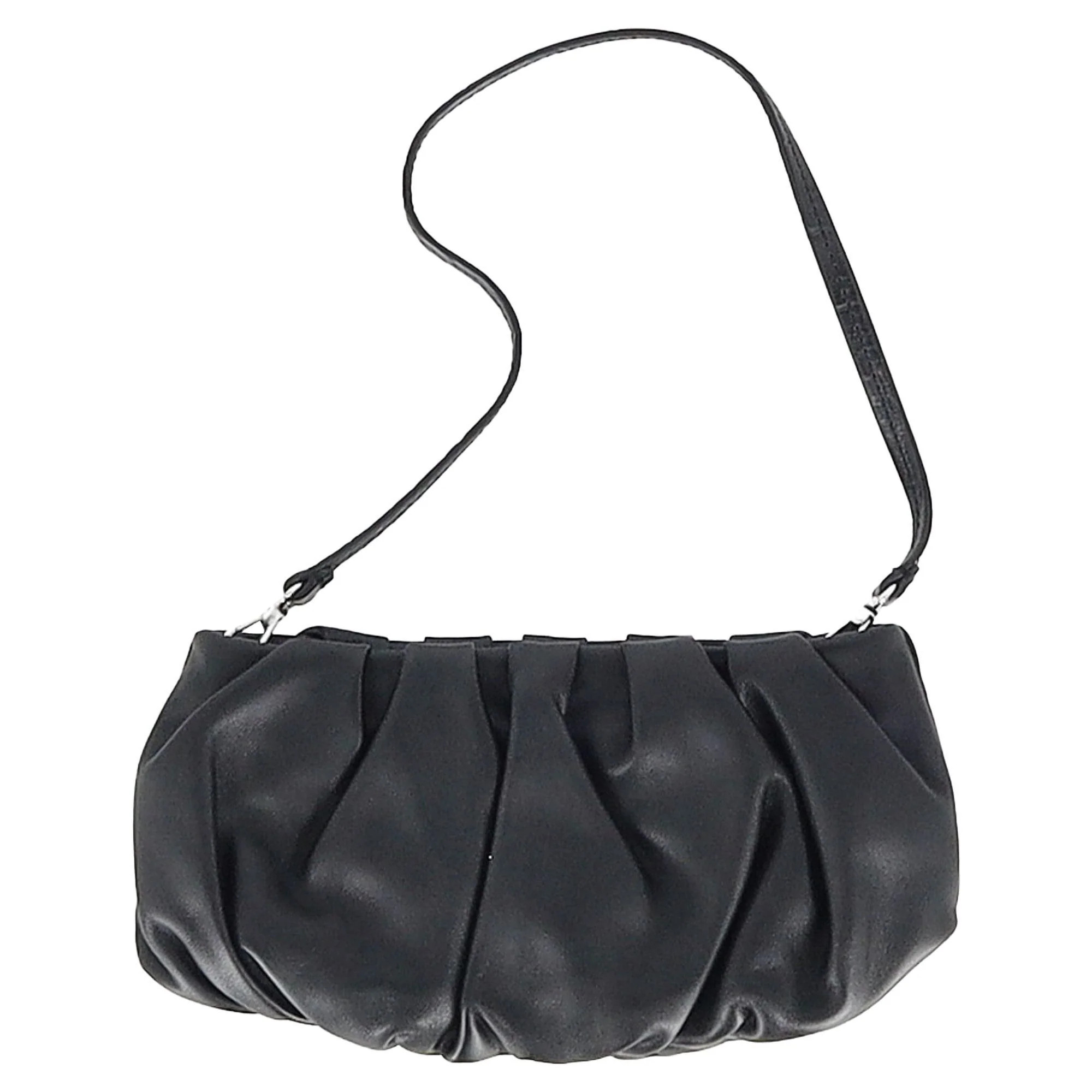 Staud Bean Convertible Bag in Black Leather | Shop Simon