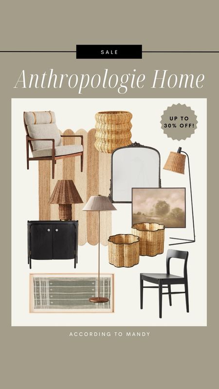 Anthropologie Home SALE // up to 30% off!

home decor, furniture sale, anthropologie home, home decor, rattan, woven, woven lamp, mirror, floor lamp, dining chair, sale, accent chair, boucle furniture, art, art find

#LTKhome #LTKsalealert
