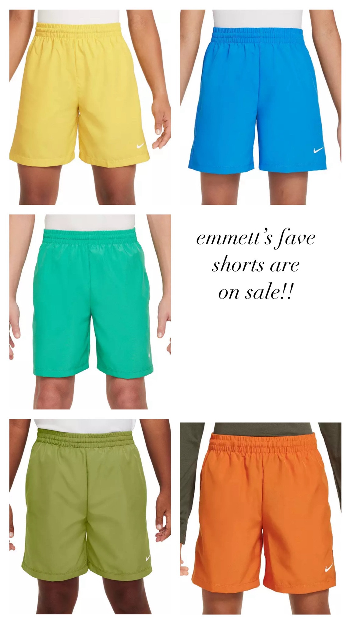 Boys nike shorts on sale at Dick’s sporting goods! My 6 year olds favorite athletic short - get them before they are gone!

#LTKKids #LTKFindsUnder50 #LTKSaleAlert