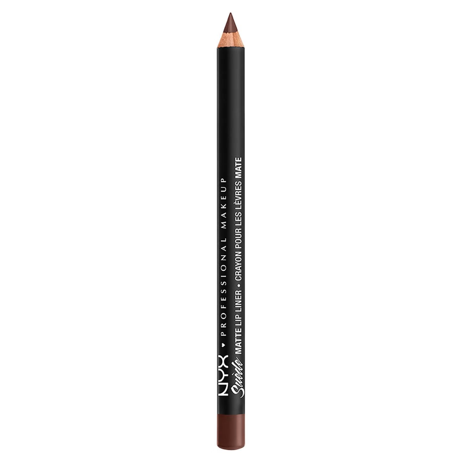Give your lips some sultry definition with NYX Professional Makeup Suede Matte Lip Liner. Availab... | Look Fantastic (ROW)