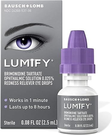 LUMIFY Redness Reliever Eye Drops 0.08 Ounce (2.5mL) | Amazon (US)