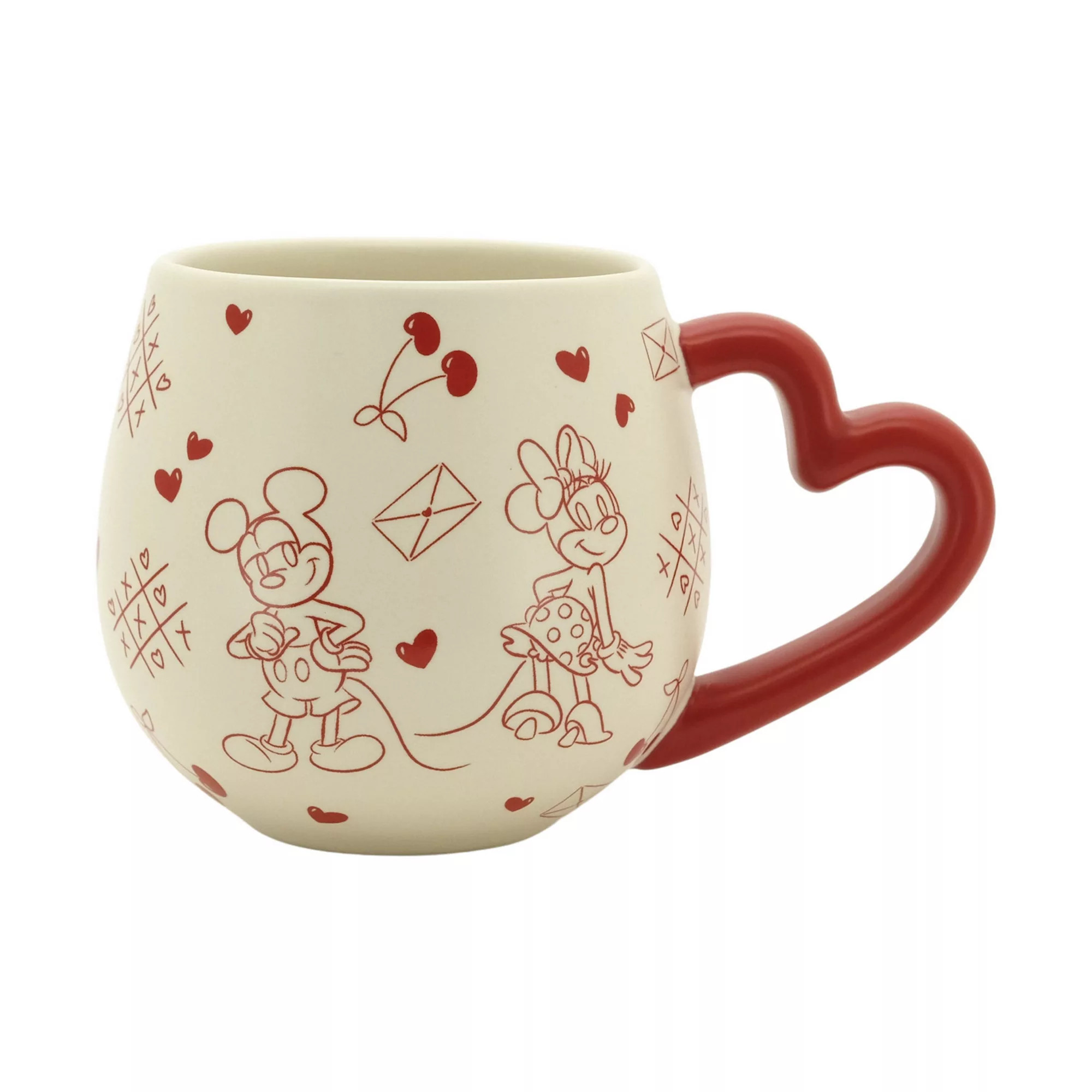 Celebrate Together™ Disney's Mickey Mouse & Minnie Mouse Valentine's Day Heart Mug | Kohl's